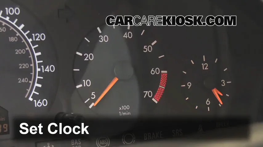 1998 Mercedes-Benz SL500 5.0L V8 Clock